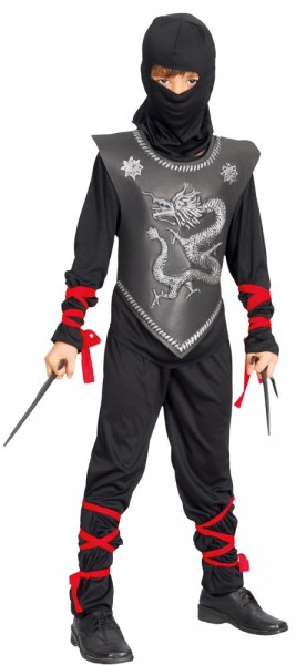 Disfraz infantil de luchador dragón ninja