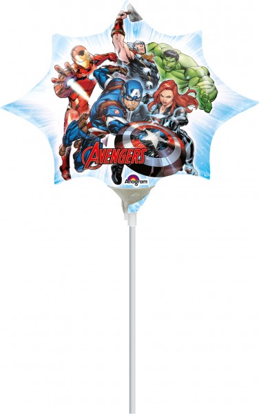 Sternstabballon Avengers Superhelden Crew
