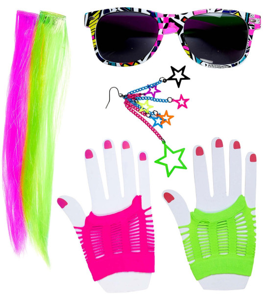 80s party girl disguise set