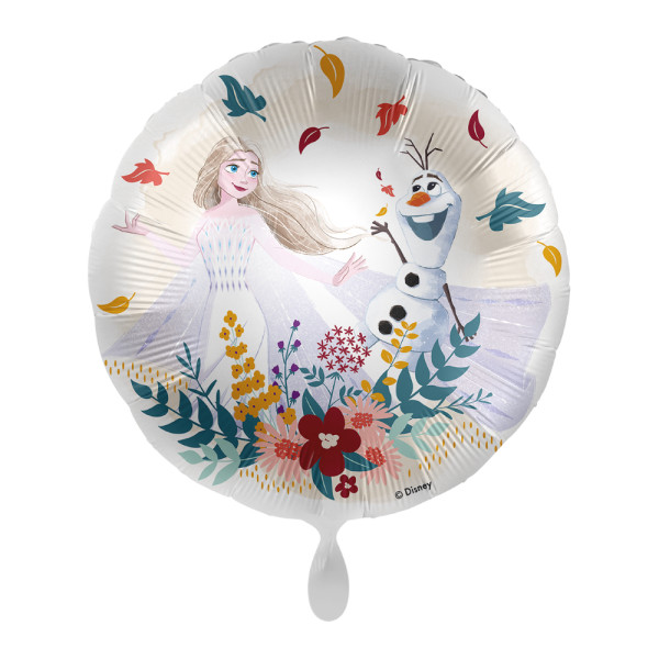 Ballon de danse joyeuse Elsa et Olaf