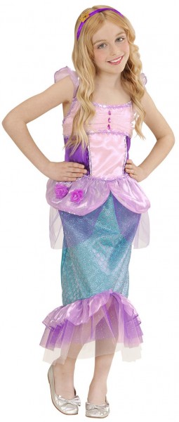 Lille havfrue barn kostume