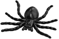 Vorschau: 60 Schwarze Deko Spinnen 4 x 3cm