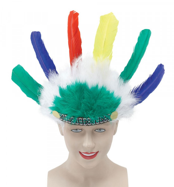 Colorful Indian headdress