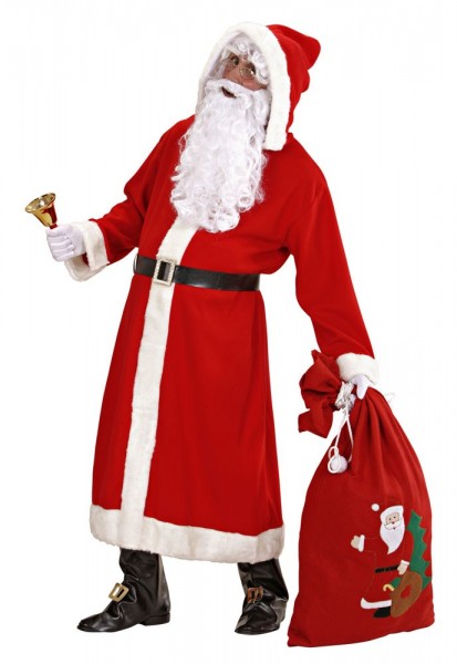 Premium Weihnachtsmann Kostüm Set 3