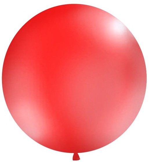 Rot Ballon XXL balloon party giant red 1m | Party365.com