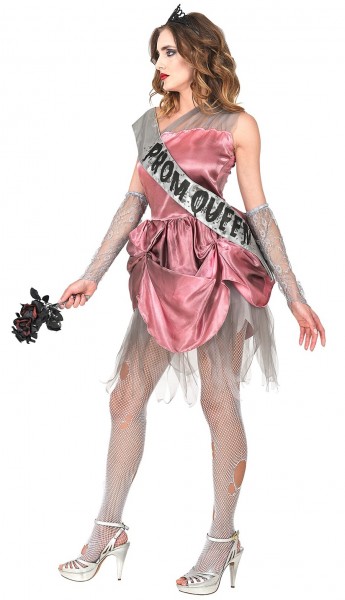 Zombie Prom Queen dames kostuum 3