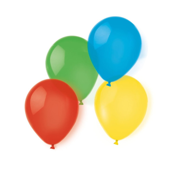 20 vrolijke ballonnen 20cm