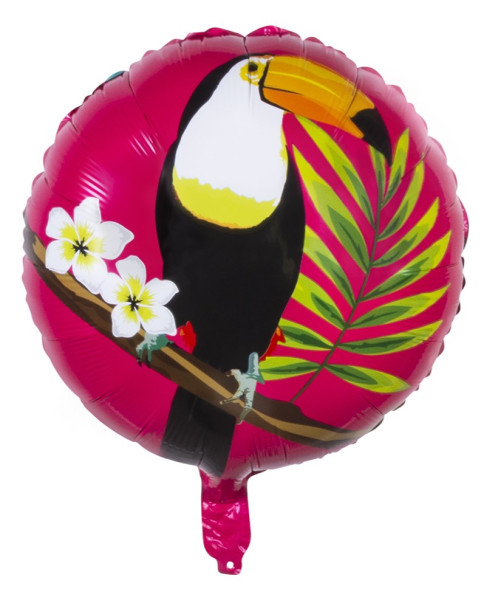 Folienballon Tropical Tukan 45cm 3