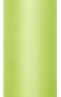 Tessuto in tulle verde chiaro 9m x 30cm