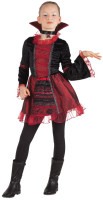 Widok: Kostium wampirzyca Daria dla dziewczynki z kołnierzem