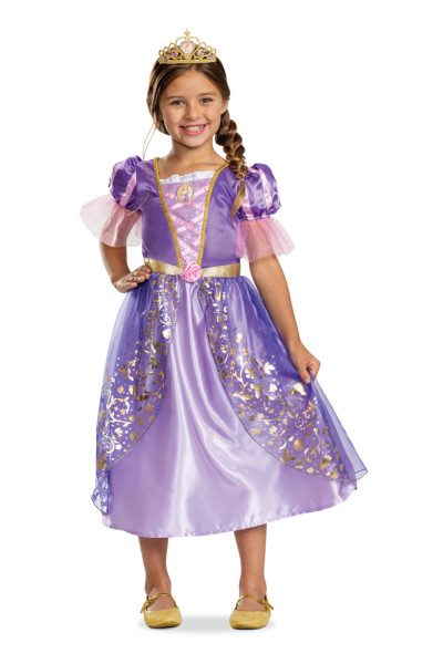 Disfraz de Rapunzel de Disney para niña