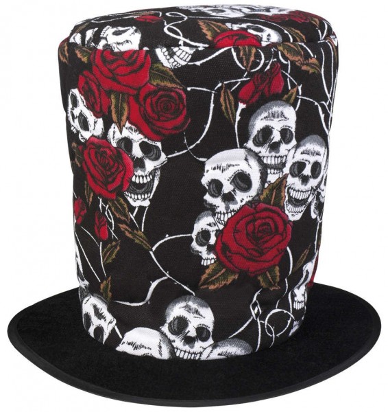 Skull And Roses Zylinder 2