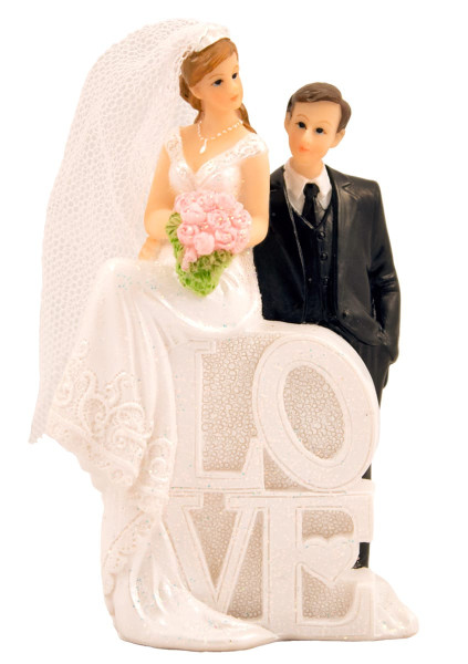 Wedding figure of lovers