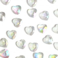 Diamants décoratifs en forme de cœur 28g