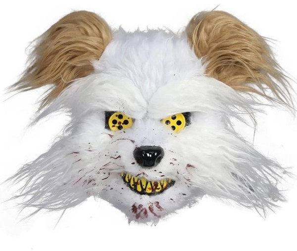 Maschera di peluche Zombie Terrier