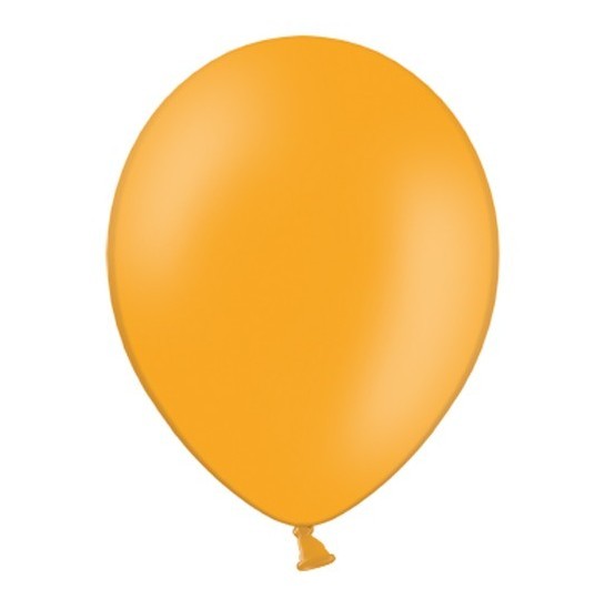 100 Ballons Pastell Orange 35cm