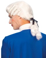 Widok: Szlachetna peruka w stylu barokowym