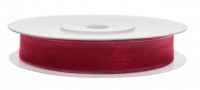 Preview: 25m gift ribbon red chiffon look