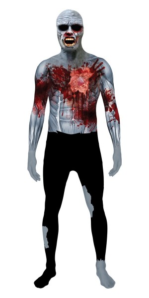 Zombie Morphsuit Beating Heart til mænd