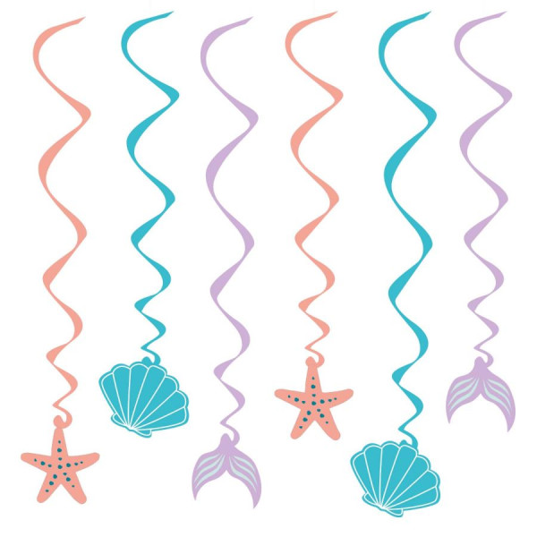 6 Mermaid Dream ceiling hangers