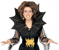 Vorschau: Halloween Schmuckset Spinnen Hexe Halskette & Ohrringe