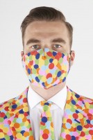 Oversigt: OppoSuits Confetteroni næse maske