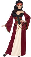 Voorvertoning: Gothic Lady Middeleeuwse badjas dames Vampire Princess
