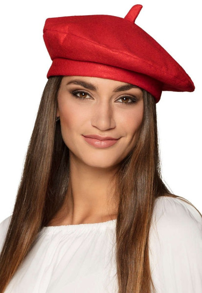 Basco cappello rosso 