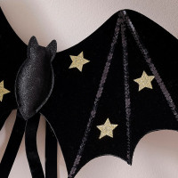 Vista previa: Disfraz de murciélago estrellado para niña deluxe