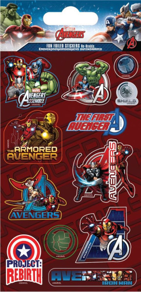 Marvel Avengers Heroes-klistermærker