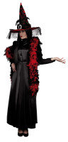 Vorschau: Federboa Elegance Rot-Schwarz 180cm