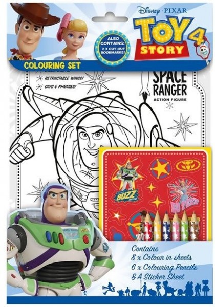 Toy Story hero coloring set