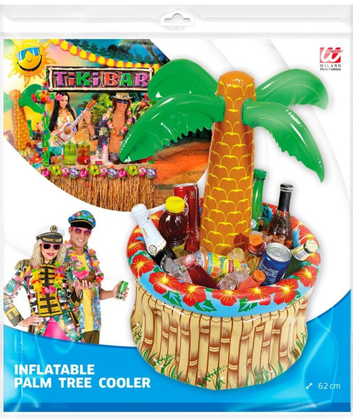 Inflatable cooler in the Caribbean look
