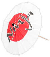 Widok: 6 parasoli koktajlowych Ninja Power 20cm