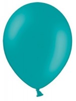 Preview: 10 Party Star Balloons Turquoise 27cm