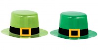 8 zielonych mini czapeczek na Dzień Świętego Patryka