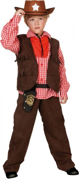 Disfraz infantil de vaquero Sheriff Luca
