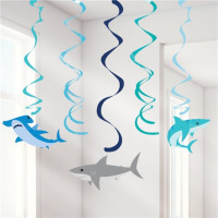 5 shark reef spiral hangers
