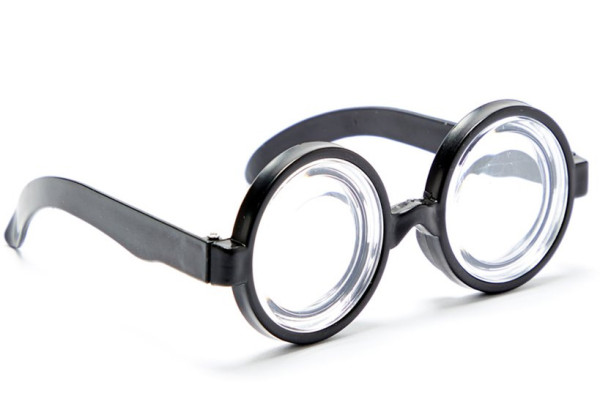 Nørd briller kæmpe øjne runde 2
