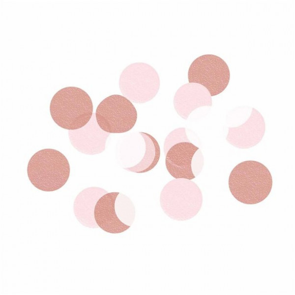 Rose gold mix party confetti 10g