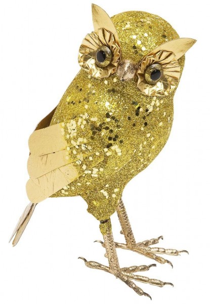 Dangerous Owl Abyss Gold Glitter 18.5cm
