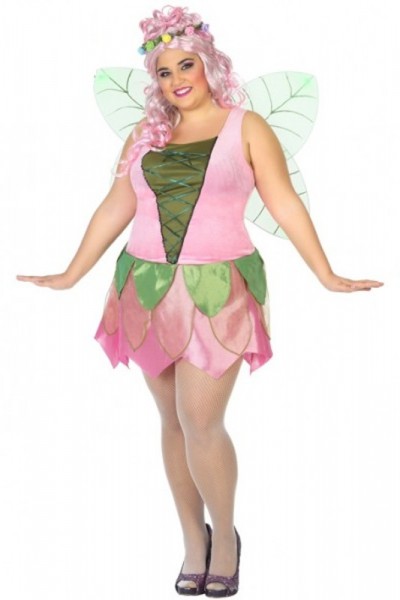 Costume de fée de la forêt Silvana Curvy Size
