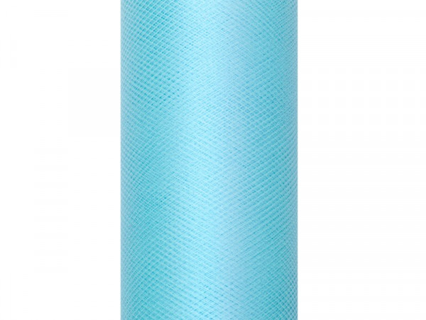 Tessuto in tulle azzurro 9m x 30cm