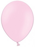 50 feeststerren ballonnen licht roze 27cm