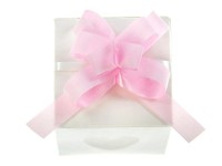 Preview: 50 self-gathering bows light pink