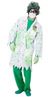Oversigt: Zombie Doctor Doctor Emerald kostume
