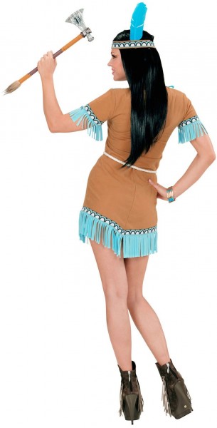Apachen Indianerin Sikari Damenkostüm 2