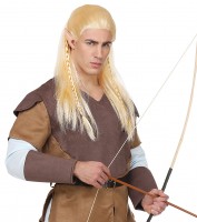 Förhandsgranskning: Elven warrior peruk för män