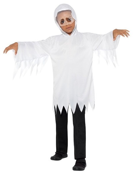 Fog veil ghost costume for children