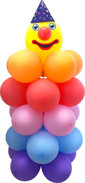 Conjunto de globos de bricolaje payaso